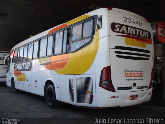 Saritur - Santa Rita Transporte Urbano e Rodoviário 23440 na cidade de Belo Horizonte, Minas Gerais, Brasil, por Julio Cesar Lacerda Ribeiro. Número da foto: #1218857.