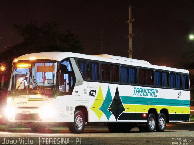 Viação Transpiauí 463 na cidade de Teresina, Piauí, Brasil, por João Victor. ID da foto: 1219822.