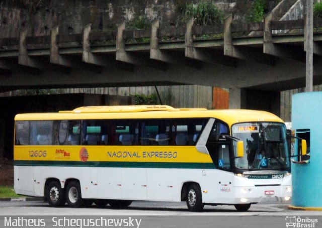 Nacional Expresso 12606 na cidade de Santos, São Paulo, Brasil, por Matheus  Scheguschewsky. Número da foto: #1221117.
