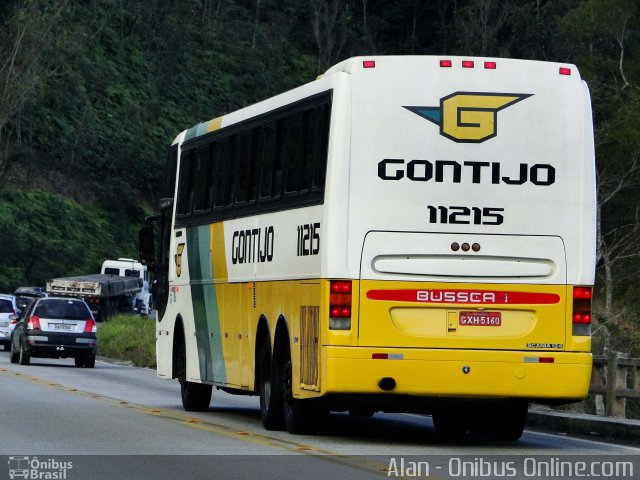Empresa Gontijo de Transportes 11215 na cidade de João Monlevade, Minas Gerais, Brasil, por Alan Jeferson Nunes da Silva. Número da foto: #1219321.