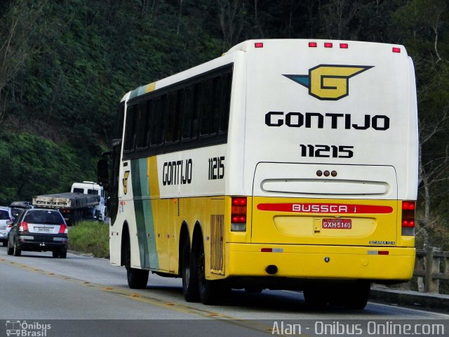 Empresa Gontijo de Transportes 11215 na cidade de João Monlevade, Minas Gerais, Brasil, por Alan Jeferson Nunes da Silva. ID da foto: 1219321.