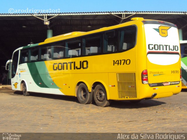 Empresa Gontijo de Transportes 14170 na cidade de Porto Velho, Rondônia, Brasil, por Alex da Silva Rodrigues. Número da foto: #1222326.