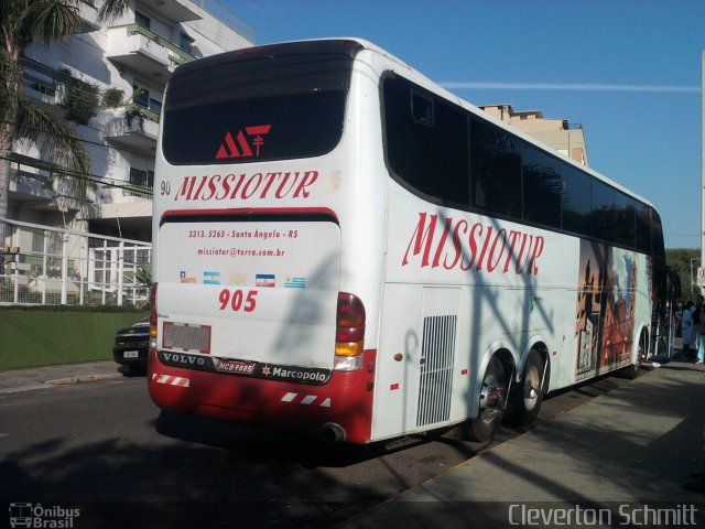 Missiotur 905 na cidade de Santa Maria, Rio Grande do Sul, Brasil, por Cleverton Schmitt. Número da foto: #1221356.
