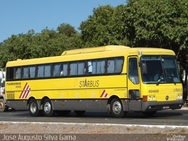 Viação Itapemirim 40469 na cidade de Brasília, Distrito Federal, Brasil, por José Augusto da Silva Gama. ID da foto: 1222628.