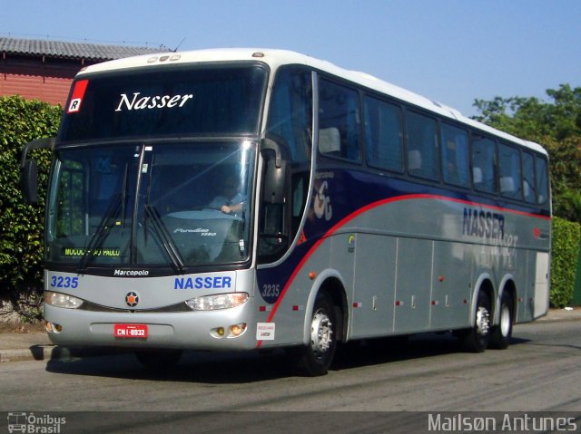 Viação Nasser 3235 na cidade de São Paulo, São Paulo, Brasil, por Maílsøn Antunes. Número da foto: #1221518.