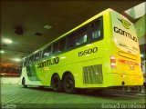 Empresa Gontijo de Transportes 15600 na cidade de Belo Horizonte, Minas Gerais, Brasil, por Bárbara de Oliveira Almeida. Número da foto: #:id.