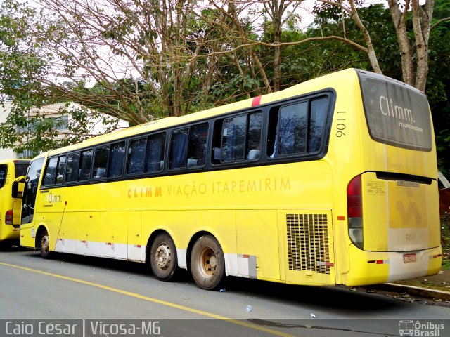 Viação Itapemirim 9011 na cidade de Viçosa, Minas Gerais, Brasil, por Caio César de Freitas Lopes. ID da foto: 1223713.