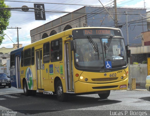 Viação Sorriso de Minas 4432 na cidade de Uberlândia, Minas Gerais, Brasil, por Lucas Borges . Número da foto: #1224445.