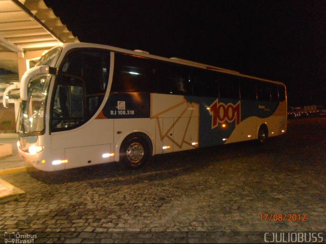 Auto Viação 1001 RJ 108.518 na cidade de Casimiro de Abreu, Rio de Janeiro, Brasil, por Carlos Julio. Número da foto: #1224752.