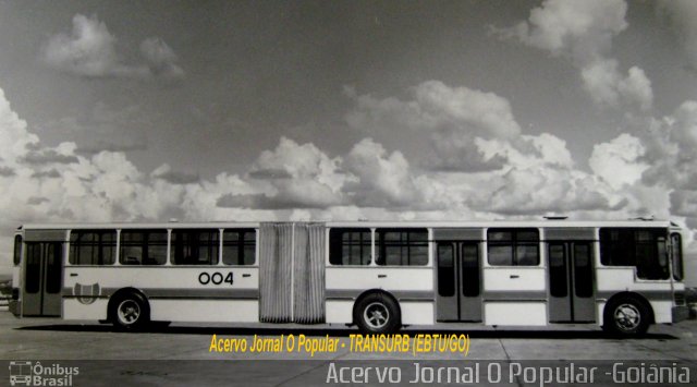 Transurb EBTU 004 na cidade de Goiânia, Goiás, Brasil, por Carlos Júnior. Número da foto: #1225756.