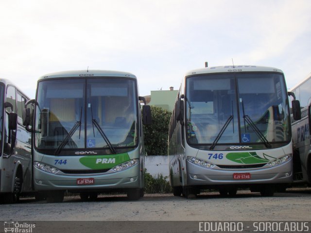 PRM Turismo 744 na cidade de Sorocaba, São Paulo, Brasil, por EDUARDO - SOROCABUS. Número da foto: #1225940.