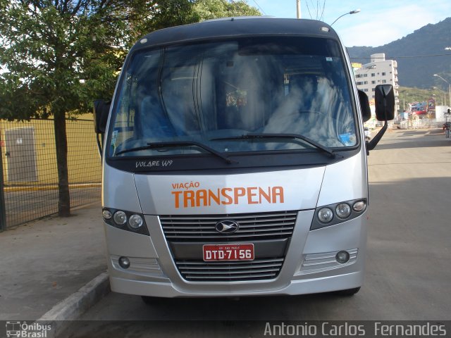 Viação Transpena 1215 na cidade de João Monlevade, Minas Gerais, Brasil, por Antonio Carlos Fernandes. ID da foto: 1225137.