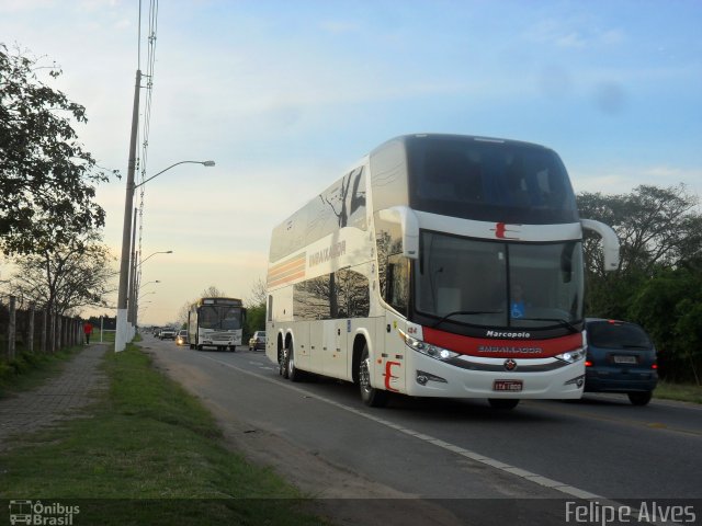 Expresso Embaixador 424 na cidade de Pelotas, Rio Grande do Sul, Brasil, por Felipe Alves. Número da foto: #1224929.