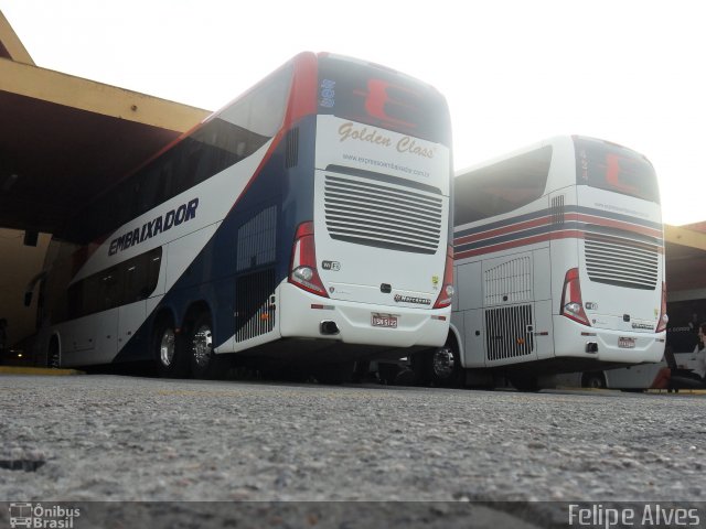 Expresso Embaixador 503 na cidade de Pelotas, Rio Grande do Sul, Brasil, por Felipe Alves. Número da foto: #1224923.