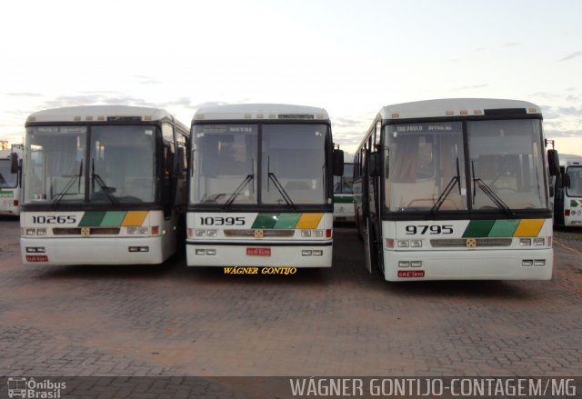 Empresa Gontijo de Transportes 10395 na cidade de Contagem, Minas Gerais, Brasil, por Wagner Gontijo Várzea da Palma-mg. Número da foto: #1226389.