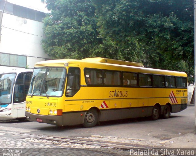 Viação Itapemirim 40477 na cidade de Rio de Janeiro, Rio de Janeiro, Brasil, por Rafael da Silva Xarão. ID da foto: 1228088.