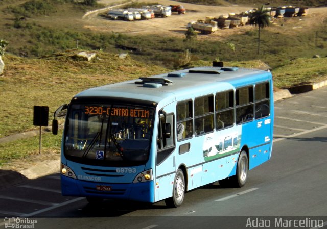 Viação Santa Edwiges 69793 na cidade de Betim, Minas Gerais, Brasil, por Adão Raimundo Marcelino. Número da foto: #1228705.