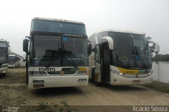 Empresa Gontijo de Transportes 15815 na cidade de Nanuque, Minas Gerais, Brasil, por Acácio Souza. ID da foto: 1227820.