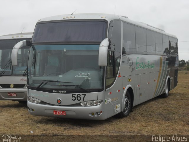 Expresso Executiva 567 na cidade de Pelotas, Rio Grande do Sul, Brasil, por Felipe Alves. ID da foto: 1228580.