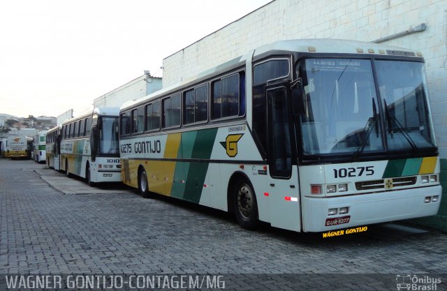 Empresa Gontijo de Transportes 10275 na cidade de Contagem, Minas Gerais, Brasil, por Wagner Gontijo Várzea da Palma-mg. Número da foto: #1193789.