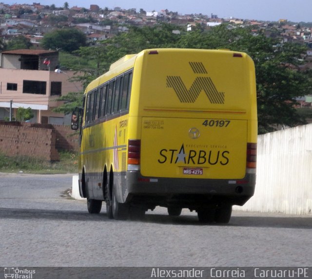 Viação Itapemirim 40197 na cidade de Caruaru, Pernambuco, Brasil, por Alexsander Correia . ID da foto: 1229055.