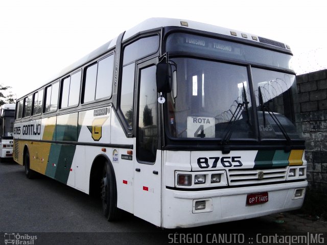 Empresa Gontijo de Transportes 8765 na cidade de Contagem, Minas Gerais, Brasil, por Sérgio Augusto Braga Canuto. ID da foto: 1230398.