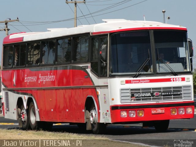 Expresso Jangadeiro 1159 na cidade de Teresina, Piauí, Brasil, por João Victor. ID da foto: 1229742.