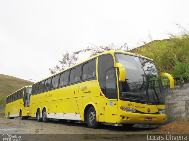 Viação Itapemirim 8065 na cidade de Muriaé, Minas Gerais, Brasil, por Lucas Oliveira. ID da foto: 1229086.