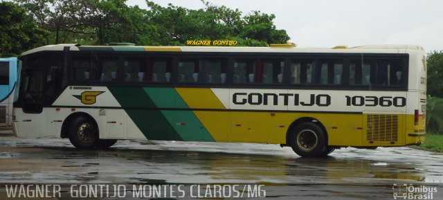 Empresa Gontijo de Transportes 10360 na cidade de Montes Claros, Minas Gerais, Brasil, por Wágner  Gontijo. Número da foto: #1229838.