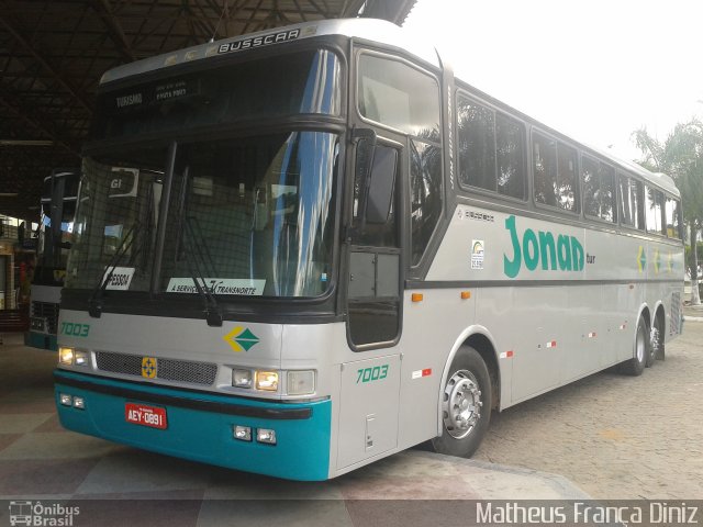 Jonas Turismo 7003 na cidade de Guarabira, Paraíba, Brasil, por Matheus França Diniz. Número da foto: #1230488.