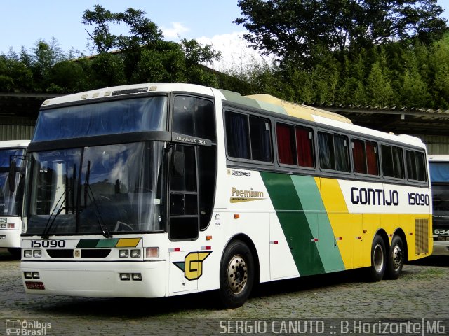 Empresa Gontijo de Transportes 15090 na cidade de Belo Horizonte, Minas Gerais, Brasil, por Sérgio Augusto Braga Canuto. ID da foto: 1230410.