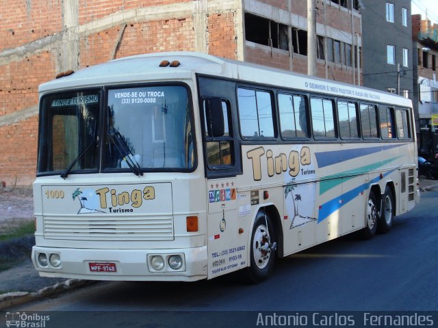 Tinga Turismo 1000 na cidade de João Monlevade, Minas Gerais, Brasil, por Antonio Carlos Fernandes. Número da foto: #1231126.