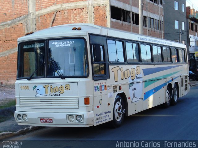 Tinga Turismo 1000 na cidade de João Monlevade, Minas Gerais, Brasil, por Antonio Carlos Fernandes. ID da foto: 1231126.