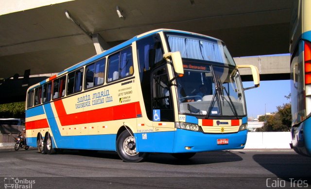 Transporte Coletivo Santa Maria 272 na cidade de Belo Horizonte, Minas Gerais, Brasil, por Caio Trés. Número da foto: #1232294.