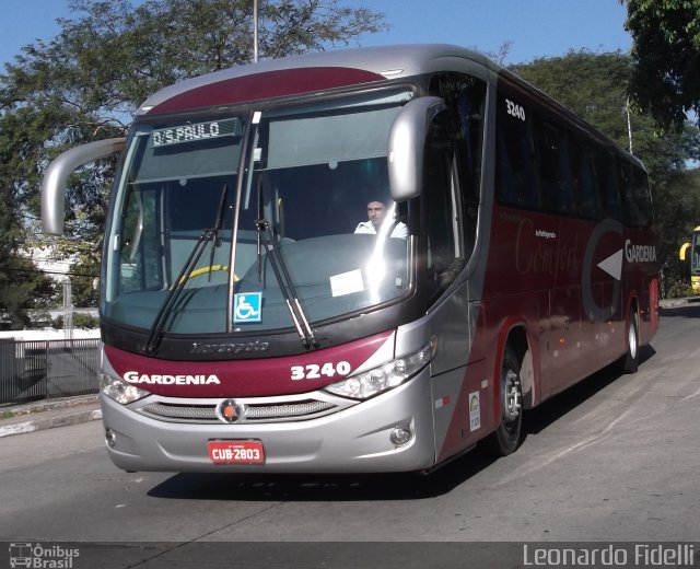 Expresso Gardenia 3240 na cidade de São Paulo, São Paulo, Brasil, por Leonardo Fidelli. ID da foto: 1232903.