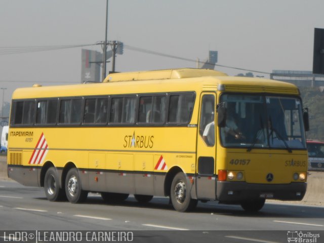 Viação Itapemirim 40157 na cidade de São Paulo, São Paulo, Brasil, por Leandro Carneiro. ID da foto: 1232257.