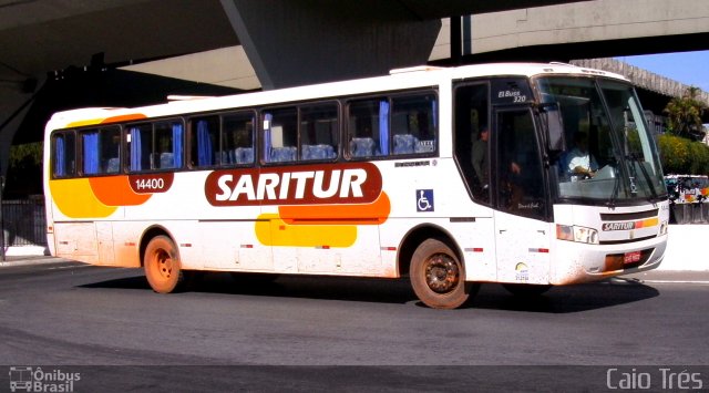 Saritur - Santa Rita Transporte Urbano e Rodoviário 14400 na cidade de Belo Horizonte, Minas Gerais, Brasil, por Caio Trés. ID da foto: 1232306.