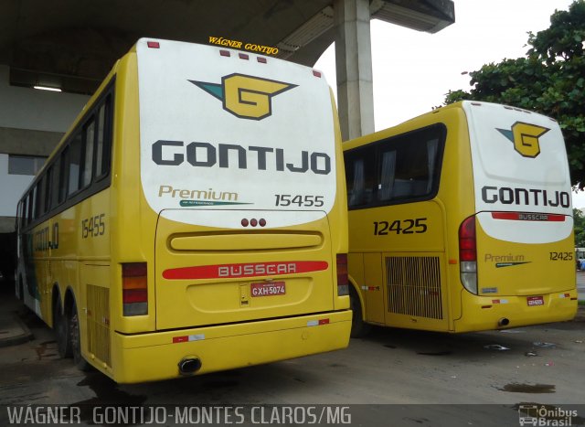 Empresa Gontijo de Transportes 15455 na cidade de Montes Claros, Minas Gerais, Brasil, por Wágner  Gontijo. Número da foto: #1231332.