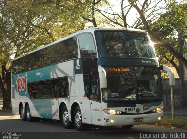 Auto Viação 1001 2507 na cidade de São Paulo, São Paulo, Brasil, por Leonardo Fidelli. Número da foto: #1232635.