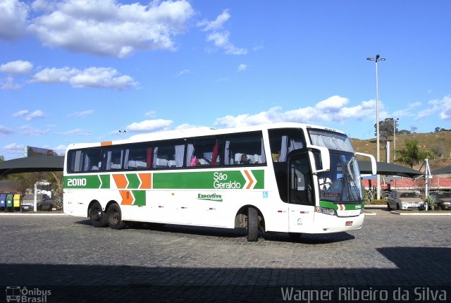 Cia. São Geraldo de Viação 20110 na cidade de Perdões, Minas Gerais, Brasil, por Wagner Ribeiro da Silva. Número da foto: #1232210.