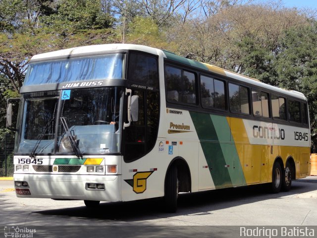 Empresa Gontijo de Transportes 15845 na cidade de São Paulo, São Paulo, Brasil, por Rodrigo Batista. ID da foto: 1231212.