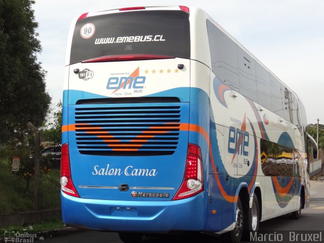 Pullman Eme Bus Paradiso G7 1800 DD na cidade de Caxias do Sul, Rio Grande do Sul, Brasil, por Marcio  Bruxel. ID da foto: 1233145.