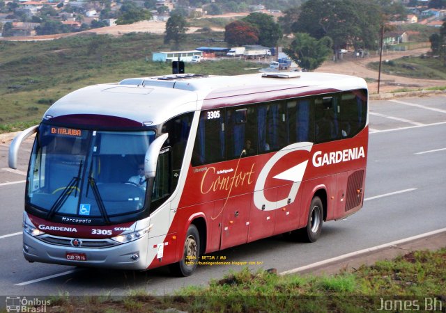 Expresso Gardenia 3305 na cidade de Betim, Minas Gerais, Brasil, por Jones Bh. Número da foto: #1233237.