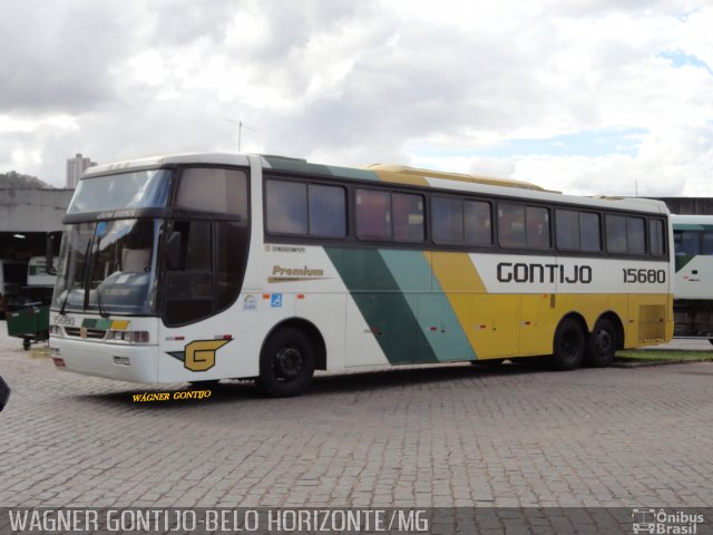 Empresa Gontijo de Transportes 15680 na cidade de Belo Horizonte, Minas Gerais, Brasil, por Wagner Gontijo Várzea da Palma-mg. Número da foto: #1234013.