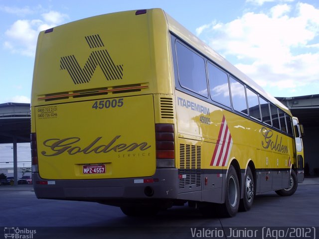 Viação Itapemirim 45005 na cidade de Campina Grande, Paraíba, Brasil, por Valério Júnior. Número da foto: #1234242.