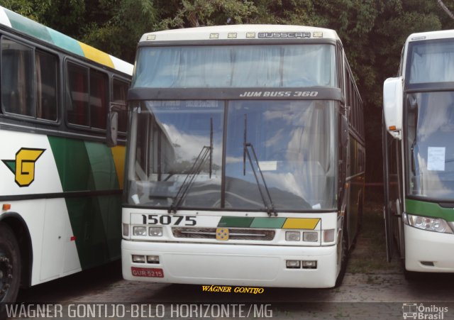 Empresa Gontijo de Transportes 15075 na cidade de Belo Horizonte, Minas Gerais, Brasil, por Wagner Gontijo Várzea da Palma-mg. Número da foto: #1234014.