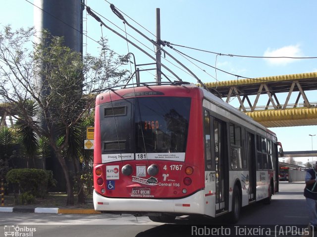 Himalaia Transportes > Ambiental Transportes Urbanos 4 1767 na cidade de São Paulo, São Paulo, Brasil, por Roberto Teixeira. ID da foto: 1234290.