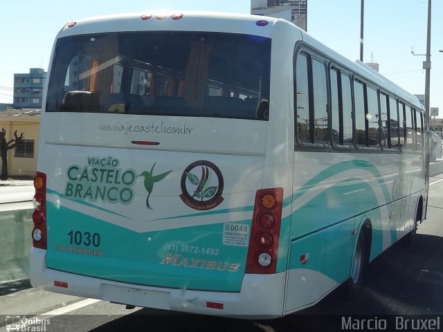 Viação Castelo Branco 1030 na cidade de Porto Alegre, Rio Grande do Sul, Brasil, por Marcio  Bruxel. Número da foto: #1236235.
