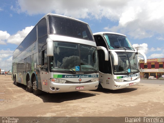 Expresso Federal 7410 na cidade de Feira de Santana, Bahia, Brasil, por Daniel  Ferreira. Número da foto: #1235572.