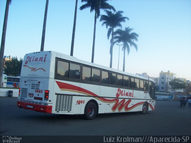 Miani Turismo 4005 na cidade de Aparecida, São Paulo, Brasil, por Luiz Krolman. Número da foto: #1235565.